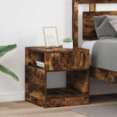 vidaXL Végasztal 2 pcs Füstölt tölgy 40,5 x 40 x 45 cm Faanyag