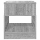 vidaXL Végasztal Szürke Sonoma 40,5 x 40 x 45 cm Szerelt Fa