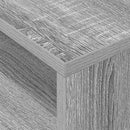 vidaXL Végasztal 2 pcs Szürke Sonoma 40,5 x 40 x 45 cm Faanyag