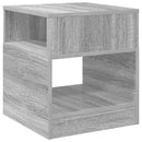 vidaXL Végasztal 2 pcs Szürke Sonoma 40,5 x 40 x 45 cm Faanyag