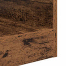 vidaXL Végasztal 2 pcs Öreg fa 40,5 x 40 x 45 cm Faanyag