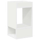 vidaXL Végasztal Fehér 30 x 30 x 56 cm Faanyag