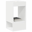 vidaXL Végasztal Fehér 30 x 30 x 56 cm Faanyag
