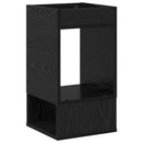 vidaXL Végasztal Fekete tölgy 30 x 30 x 56 cm Faanyag