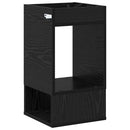 vidaXL Végasztal 2 pcs Fekete tölgy 30 x 30 x 56 cm Faanyag