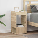vidaXL Végasztal 2 pcs Sonoma tölgy 30 x 30 x 56 cm Faanyag