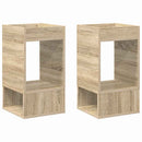 vidaXL Végasztal 2 pcs Sonoma tölgy 30 x 30 x 56 cm Faanyag