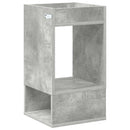 vidaXL Végasztal Beton Szürke 30 x 30 x 56 cm Faanyag