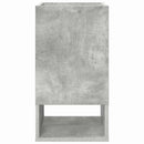 vidaXL Végasztal Beton Szürke 30 x 30 x 56 cm Faanyag