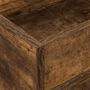vidaXL Végasztal 2 pcs Füstölt tölgy 30 x 30 x 56 cm Faanyag