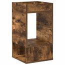 vidaXL Végasztal 2 pcs Füstölt tölgy 30 x 30 x 56 cm Faanyag