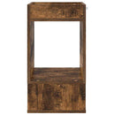 vidaXL Végasztal 2 pcs Füstölt tölgy 30 x 30 x 56 cm Faanyag