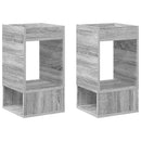 vidaXL Végasztal 2 pcs Szürke Sonoma 30 x 30 x 56 cm Faanyag