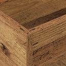 vidaXL Végasztal 2 pcs Öreg fa 30 x 30 x 56 cm Faanyag