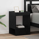 vidaXL Végasztal 2 pcs Fekete tölgy 40 x 40 x 56 cm Faanyag