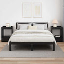 vidaXL Végasztal 2 pcs Fekete tölgy 40 x 40 x 56 cm Faanyag