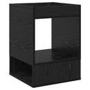 vidaXL Végasztal 2 pcs Fekete tölgy 40 x 40 x 56 cm Faanyag