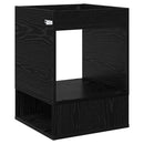 vidaXL Végasztal 2 pcs Fekete tölgy 40 x 40 x 56 cm Faanyag