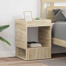 vidaXL Végasztal 2 pcs Sonoma tölgy 40 x 40 x 56 cm Faanyag