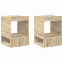 vidaXL Végasztal 2 pcs Sonoma tölgy 40 x 40 x 56 cm Faanyag