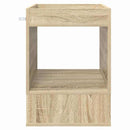 vidaXL Végasztal 2 pcs Sonoma tölgy 40 x 40 x 56 cm Faanyag