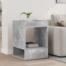 vidaXL Végasztal Beton Szürke 40 x 40 x 56 cm Faanyag
