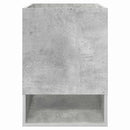 vidaXL Végasztal Beton Szürke 40 x 40 x 56 cm Faanyag