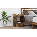 vidaXL Végasztal 2 pcs Füstölt tölgy 40 x 40 x 56 cm Faanyag
