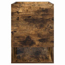 vidaXL Végasztal 2 pcs Füstölt tölgy 40 x 40 x 56 cm Faanyag