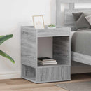 vidaXL Végasztal 2 pcs Szürke Sonoma 40 x 40 x 56 cm Faanyag
