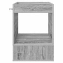 vidaXL Végasztal 2 pcs Szürke Sonoma 40 x 40 x 56 cm Faanyag