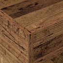 vidaXL Végasztal 2 pcs Öreg fa 40 x 40 x 56 cm Faanyag