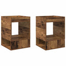 vidaXL Végasztal 2 pcs Öreg fa 40 x 40 x 56 cm Faanyag