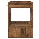 vidaXL Végasztal 2 pcs Öreg fa 40 x 40 x 56 cm Faanyag