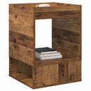 vidaXL Végasztal 2 pcs Öreg fa 40 x 40 x 56 cm Faanyag