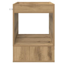 vidaXL Végasztal 2 pcs Artisan tölgy 40 x 40 x 56 cm Faanyag