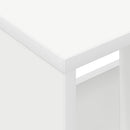 vidaXL Magazin állvány Fehér 102 x 30 x 45 cm