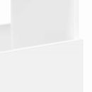 vidaXL Magazin állvány Fehér 102 x 30 x 45 cm