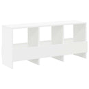 vidaXL Magazin állvány Fehér 102 x 30 x 45 cm