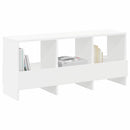 vidaXL Magazin állvány Fehér 102 x 30 x 45 cm