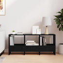 vidaXL Magazin állvány Fekete tölgy 102 x 30 x 45 cm