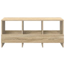 vidaXL Magazin állvány Sonoma tölgy 102 x 30 x 45 cm