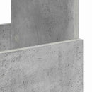 vidaXL Magazin állvány Beton Szürke 102 x 30 x 45 cm