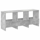 vidaXL Magazin állvány Beton Szürke 102 x 30 x 45 cm
