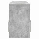 vidaXL Magazin állvány Beton Szürke 102 x 30 x 45 cm