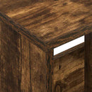 vidaXL Magazin állvány Füstölt tölgy 102 x 30 x 45 cm