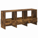 vidaXL Magazin állvány Füstölt tölgy 102 x 30 x 45 cm