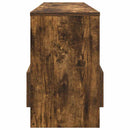 vidaXL Magazin állvány Füstölt tölgy 102 x 30 x 45 cm