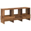 vidaXL Magazin állvány Öreg fa 102 x 30 x 45 cm