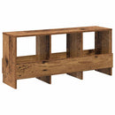 vidaXL Magazin állvány Öreg fa 102 x 30 x 45 cm